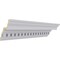 Ekena Millwork 6 3/8"H x 7 3/4"P x 9 7/8"F x 94 1/2"L Dentil Crown Moulding MLD06X08X10DE - alternate 4